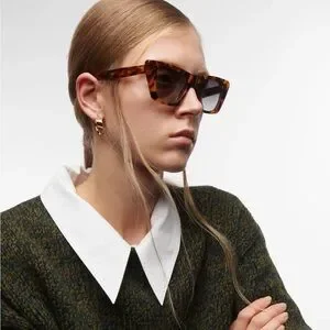 Celine | Accessories | Celine Audrey Sunglasses Brown  display picture 3